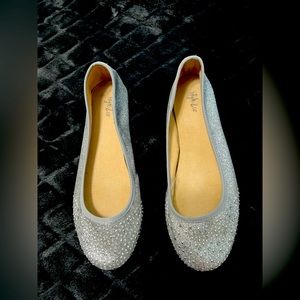 Silver Ballet Shoes